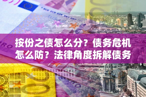北京按份之债怎么分？债务危机怎么防？法律角度拆解债务分配与风险自保指南