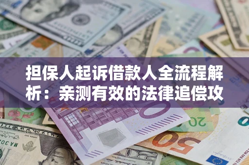 北京担保人起诉借款人全流程解析：亲测有效的法律追偿攻略