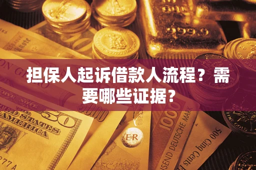 北京担保人起诉借款人流程？需要哪些证据？