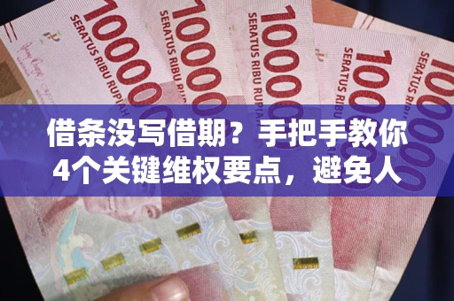 北京借条没写借期？手把手教你4个关键维权要点，避免人财两空