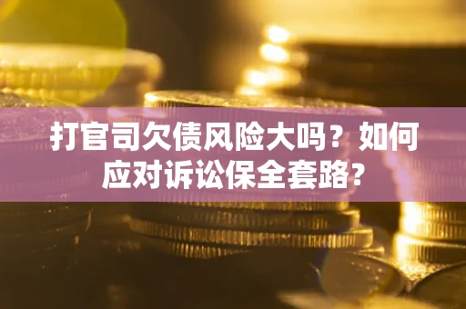 北京打官司欠债风险大吗？如何应对诉讼保全套路？